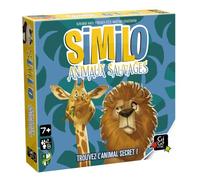Gigamic Jeu de déduction coopératif Similo : Animaux sauvages – Famille, dès 7 ans