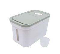 simimasen Grande boîte de conservation hermétique avec couvercle, 10 kg, en polypropylène, pour farine à spaghetti, céréales, anti-insectes