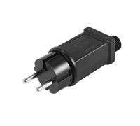 Simiun Adaptateur Secteur 12V 12W Toujours/Clignotant Chauffeur LED de Puissance Adaptateur Secteur éTanche IP44