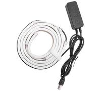 Simiun Bande Lumineuse pour Moniteur, Rétroéclairage LED RVB,Synchronisation de la Lumière, Bande Lumineuse pour Ordinateur,Écran PC Intelligent,Décoration DIY pour Moniteur 34 Pouces