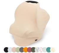 Simka Rose Car Seat Covers for Babies- Nursing Cover Breast feeding Essentials & Baby Necessities- Carseat Stroller Combos Infant Boys and Girls - Baby Registry Breastfeeding Must Haves First Time Mom