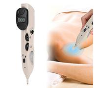 Simlug Stylo d'acupuncture pour Le soulagement de la Douleur, Stylo d'acupuncture électronique numérique avec 3 Outils de Soins de santé Point Energy Kit de Soins de santé