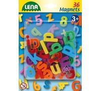 Simm Spielwaren 65746 Lot De 36 Aimants Petites Lettres