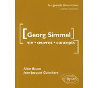 Simmel Georg - Alain Bruno - Ellipses - broché - Essai