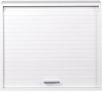 SIMMOB Meuble de Cuisine Blanc à Rideau 1 Etagère Largeur 60 Haut 53,6 Prof 25 cm