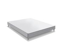 Simmons AIRSOM Sommier tapissier + Pieds, Autres, Gris, 160x200