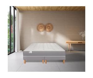 SIMMONS - Ensemble Duo Matelas Ressorts ensachés + Sommier 2x80x200 cm - RSW4