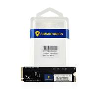 Simmtronics SSD PCIe 4.0 NVMe M.2 de 1 To | Jusqu'à 7400 Mo/s en lecture, 6000 Mo/s en écriture | Cache DRAM et 3D TLC NAND | Haute endurance 800 TBW | Compatible ordinateur de bureau, ordinateur