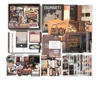 Simno® A6 Bullet Journal Set - 116 pièces - Time Traveler