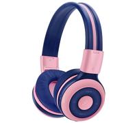 SIMOLIO Casque Bluetooth Enfant Limitation de Volume á 85dB, Ecouteurs sans Fil avec Mic, Oreillette Stéréo Bluetooth Pliable (Rose)