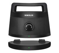 SIMOLIO Enceinte Intelligente pour Télévision avec Dialogue Clair pour Personnes âgées et Seniors, Prime Haut-Parleur TV sans Fil Portable avec Émetteur, Opt/RCA/AUX, sans Latence, Portée de 100 Pieds