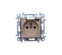 Kontakt-Simon CGZ1B.01/41A Prise de courant en plastique IP44 Blanc 250 V 86 mm 44 mm