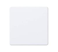 SIMON - 27800 - 35 Plaque obturatrice - 4.5 x 4.5 - Blanc neige
