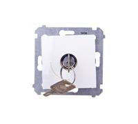54 MODULE BLANC CONNECTEUR 1 PÔLE 0-1 AVEC PREMIUM 54 DW1K.01/11