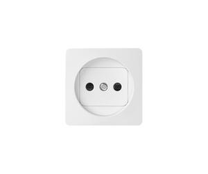 Simon 82 Single b/u cache prise IP20 blanc 82040-30