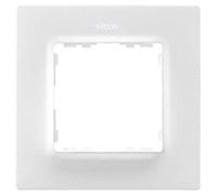 SIMON 8200617-090 MARCO 1 ELEM. BLANCO MATE