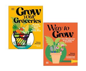 Simon Akeroyd Collection 2 Books Set(Grow Your Groceries & Way to Grow)