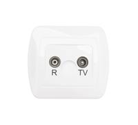 Kontakt-Simon AA10/11 Prise de courant en plastique IP20 Blanc 90 mm 36 mm 80,5 mm