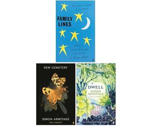 Simon Armitage Collection 3 Books Set (Family Lines, New Cemetery & Dwell)