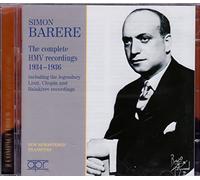 Simon Barere : The Complete HMV Recordings, 1934-1936