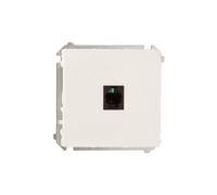 Kontakt-Simon BMTU.01/11 Prise de courant en plastique IP20 Blanc 75 mm 32 mm 75 mm