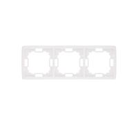 Simon Basic Standard triple cadre universel blanc BMR3/11