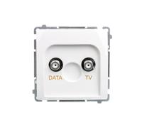 Kontakt-Simon BMAD1.01/11 Prise de courant en plastique IP20 Blanc 75 mm 41 mm 75 mm