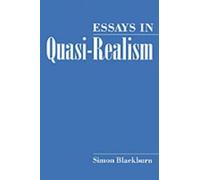 Simon Blackburn Essays in Quasi-Realism (Relié)