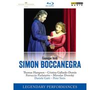 Simon Boccanegra: Wiener Staatsoper (Gatti) (Blu-ray) Verdi Hampson