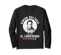 Simón Bolívar El Libertador Indépendance sud-américaine Manche Longue