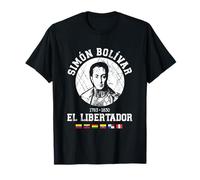 Simón Bolívar El Libertador Indépendance sud-américaine T-Shirt