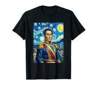 Simon Bolivar Libertador Vénézuela T-Shirt Graphique avec Valeur