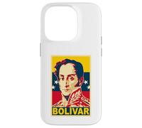 Simon Bolivar Vénézuela Propagande Coque pour iPhone 14 Pro