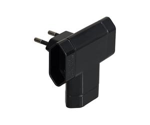 SIMON Brico - Adaptateur 10 A 250 V 3 prises noir blister