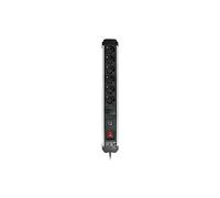 SIMON Brico extraPower - Base/S 6 prise 1,5 m 3 G1,5 Gris/Noir Fajin