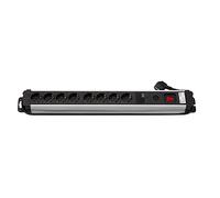SIMON Brico extraPower - Base/S 8 prise 1,5 m 3 G1,5 Gris/Noir Fajin