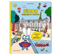 Simon cherche et trouve - Stephanie Blake - Ecole Des Loisirs - cartonné - Document jeunesse