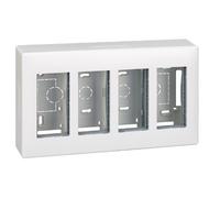 Simon Connect S500 4 modules boîtier de surface 8x K45 complet 51000004-030