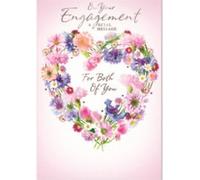 Simon Elvin - Carte de voeux "On Your Engagement For Both Of You" Pack de 6 - Carton SG38190 (Taille unique) (Coloré)