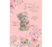 Simon Elvin - Papillons - Carte de voeux "With Love Grandma" Pack de 6 - Carton SG38175 (Taille unique) (Coloré)