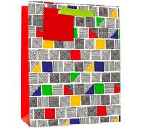 Simon Elvin - Pochettes cadeaux, moules - Pack de 6 SG22259 (Taille unique) (Rouge/Blanc/Noir)