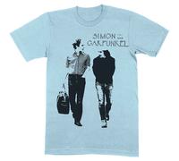 Simon & Garfunkel Walking Autorisé T-shirt Hommes