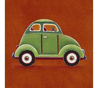 Simon Hart WDC23118 Toile Imprimée, Multicolore, 40 x 40 cm