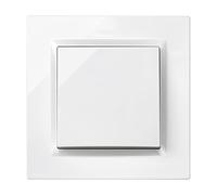 SIMON - Interrupteur commutateur croisé, série Simon 10, 230 V, interrupteur mural intérieur, facile à installer, avec cadre, couvercle et mécanisme, couleur blanche