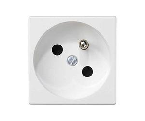 Simon K02/9-Base Française K45 Emborn à Vis avec Volet De Protection