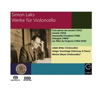 Adele Bitter & Holger Groschopp & Mischa Meyer - Simon Laks: Works For Cello [Compact Discs]