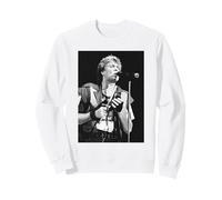 Simon Le Bon Duran Duran Sing Blue Silver Tournée 1983 Sweatshirt