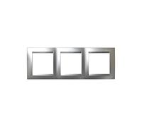 SIMON m139843 - Cadre 3 postes Aluminium 15