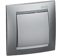 Simon M139848 - Interrupteur série 15 - Aluminium