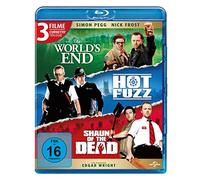 NICK FROST/SIMON PEGG/EDGAR WRIGHT/+ - CORNETTO TRILOGIE 3 BLU-RAY NEUF